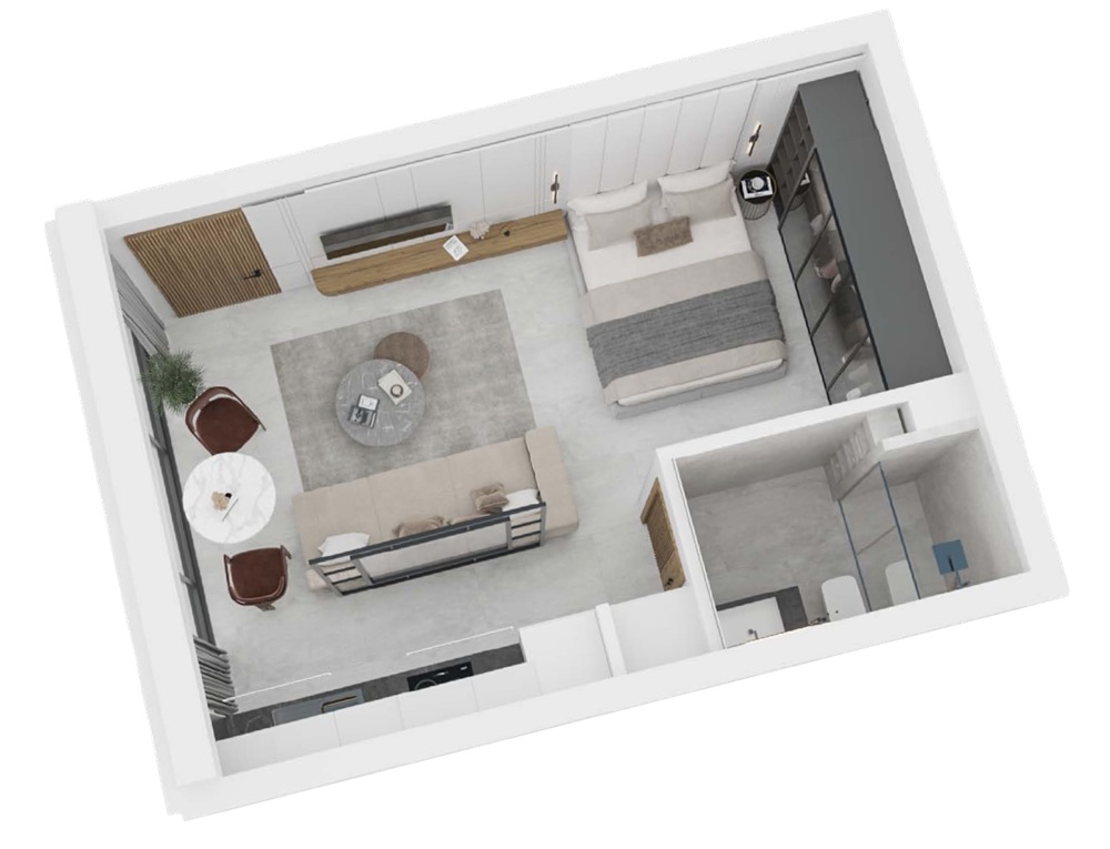 План планування Studio · Gardenhouse
